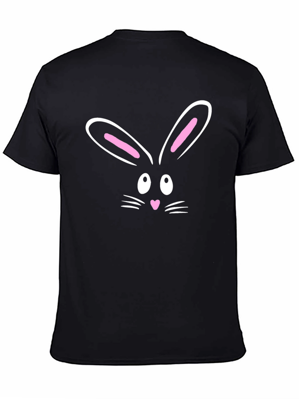 Cute Bunny Face Graphic T-Shirt