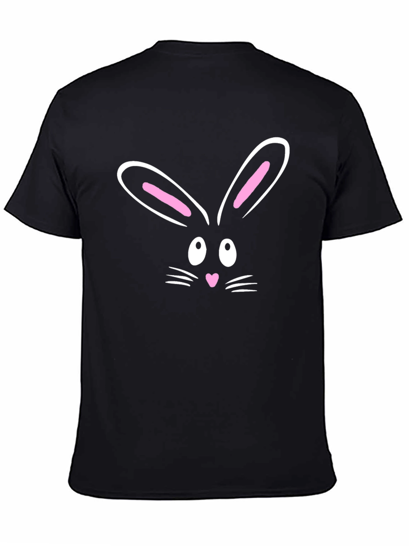 Cute Bunny Face Graphic T-Shirt