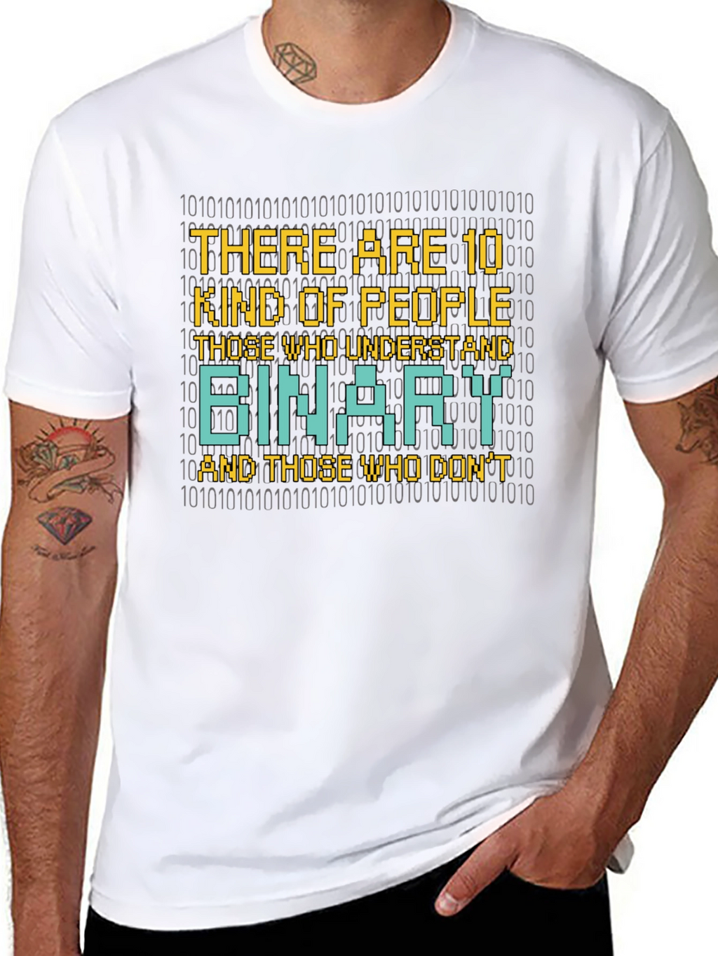 Binary Humor T-Shirt - Programmer Gift