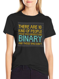 Binary Humor T-Shirt - Programmer Gift
