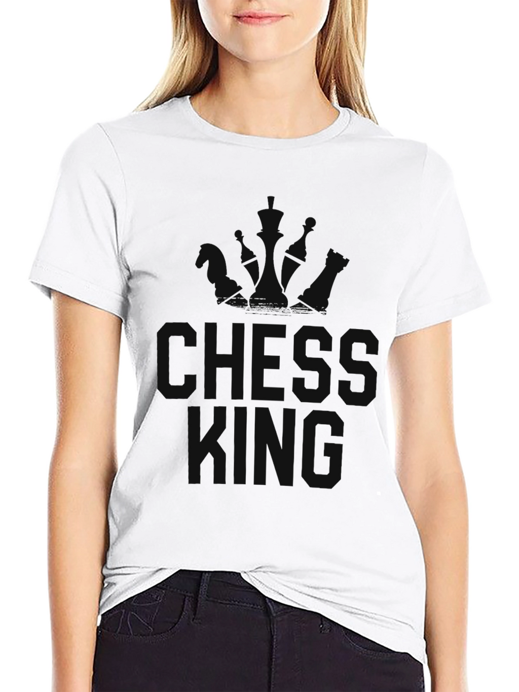 Chess King Black T-Shirt - Statement Tee