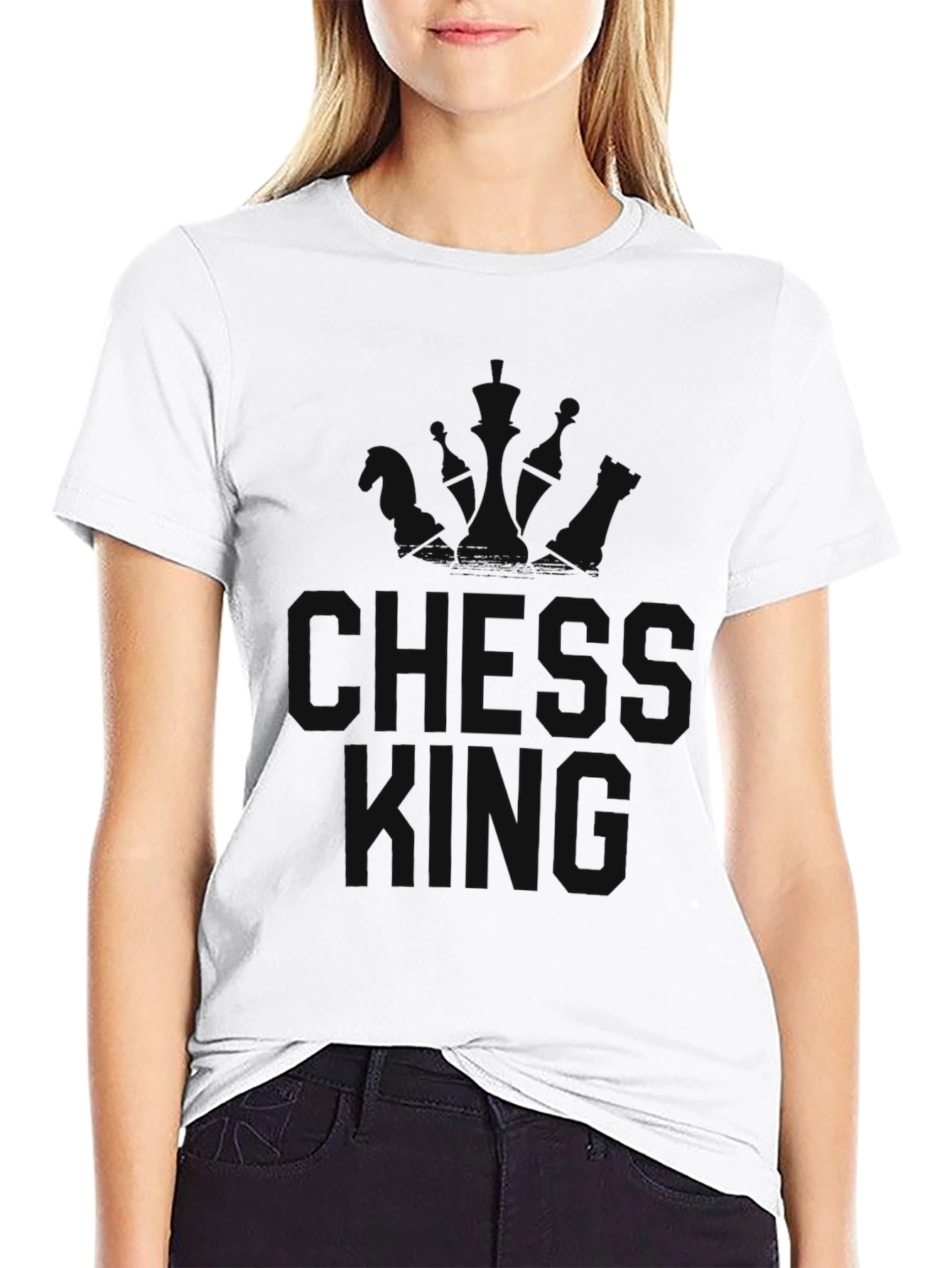 Chess King Black T-Shirt - Statement Tee
