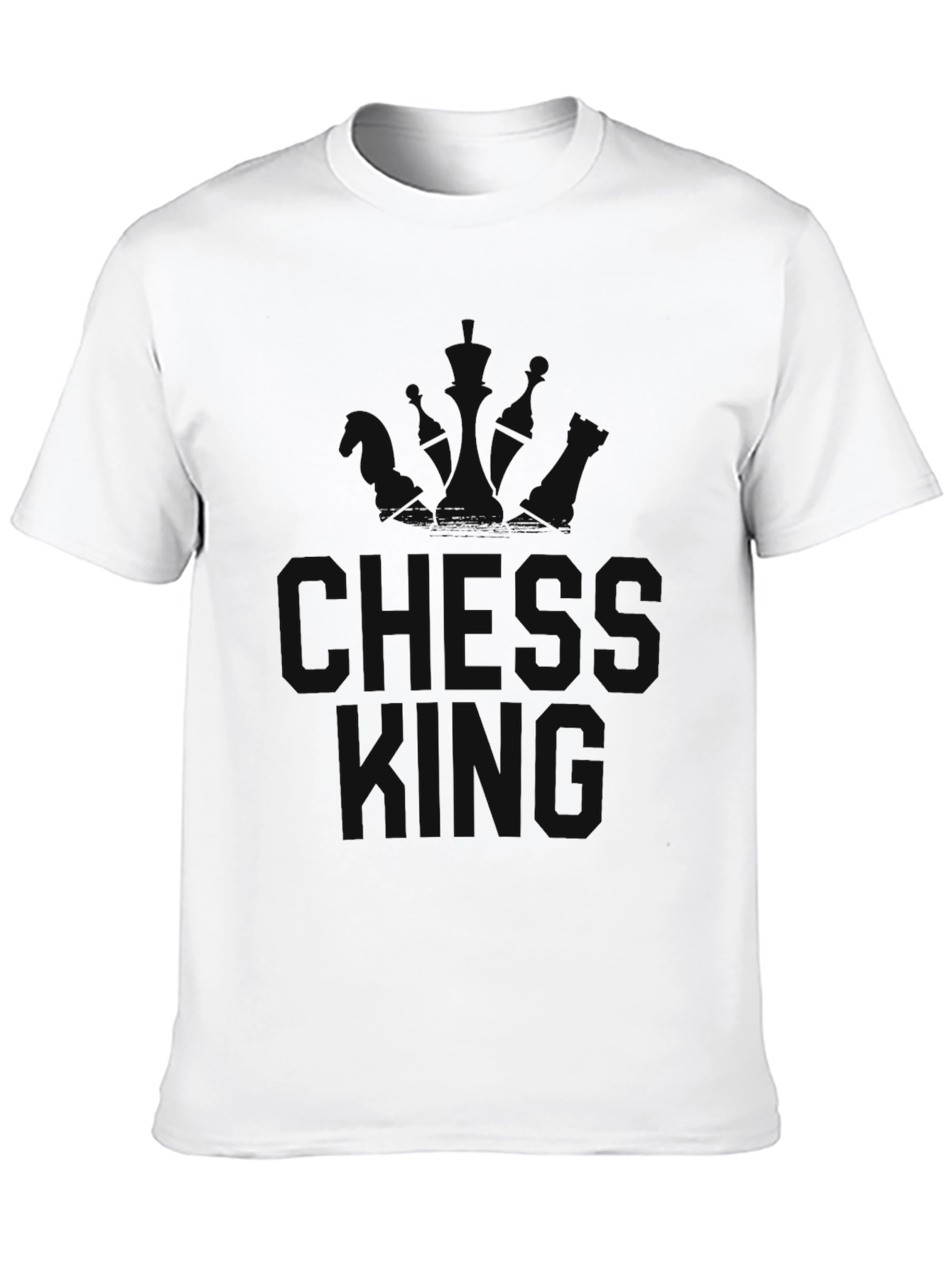 Chess King Black T-Shirt - Statement Tee