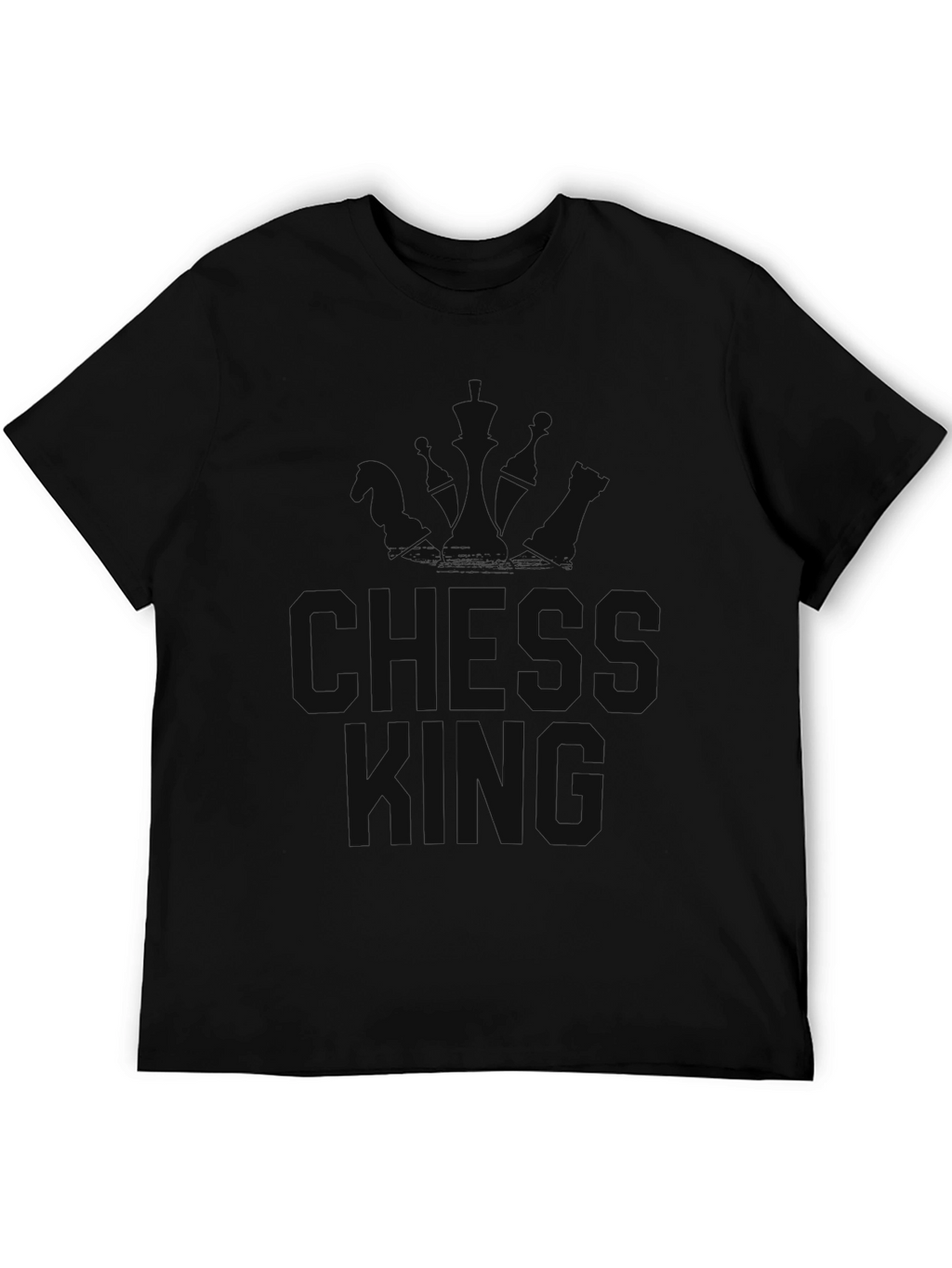 Chess King Black T-Shirt - Statement Tee