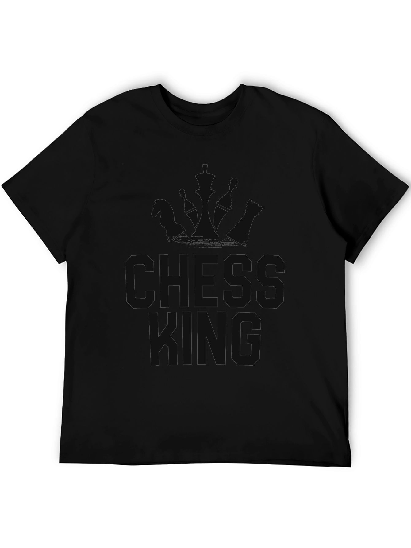 Chess King Black T-Shirt - Statement Tee