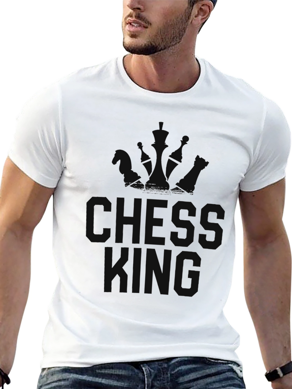 Chess King Black T-Shirt - Statement Tee