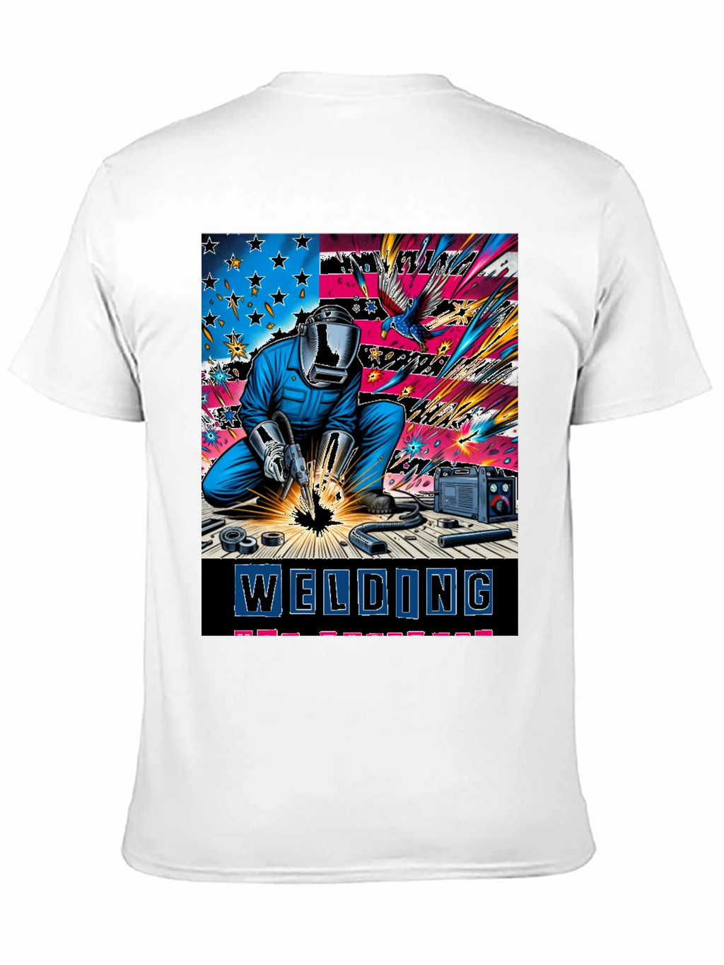 Welding Patriotic T-Shirt