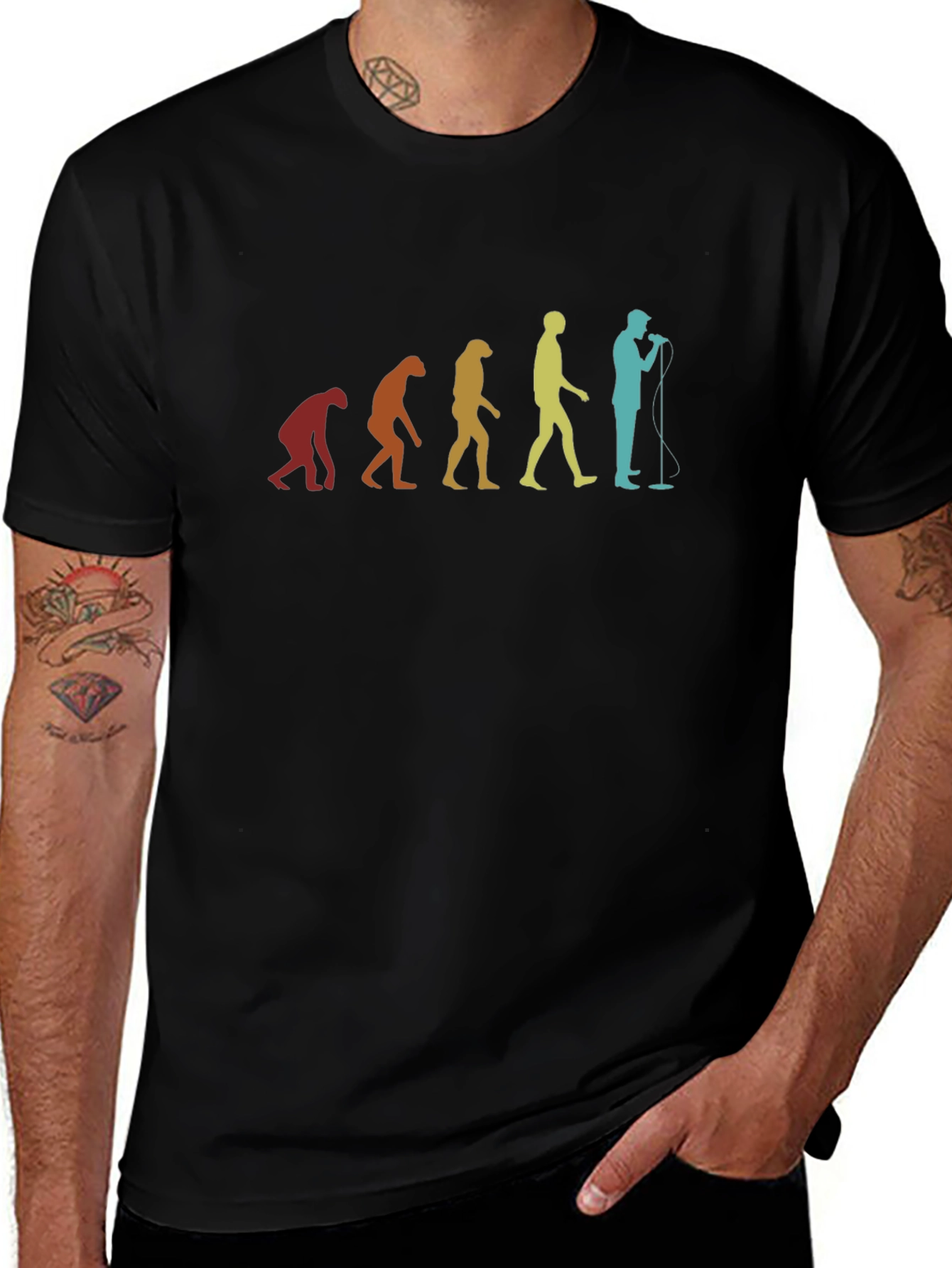 Evolution of Rock T-Shirt