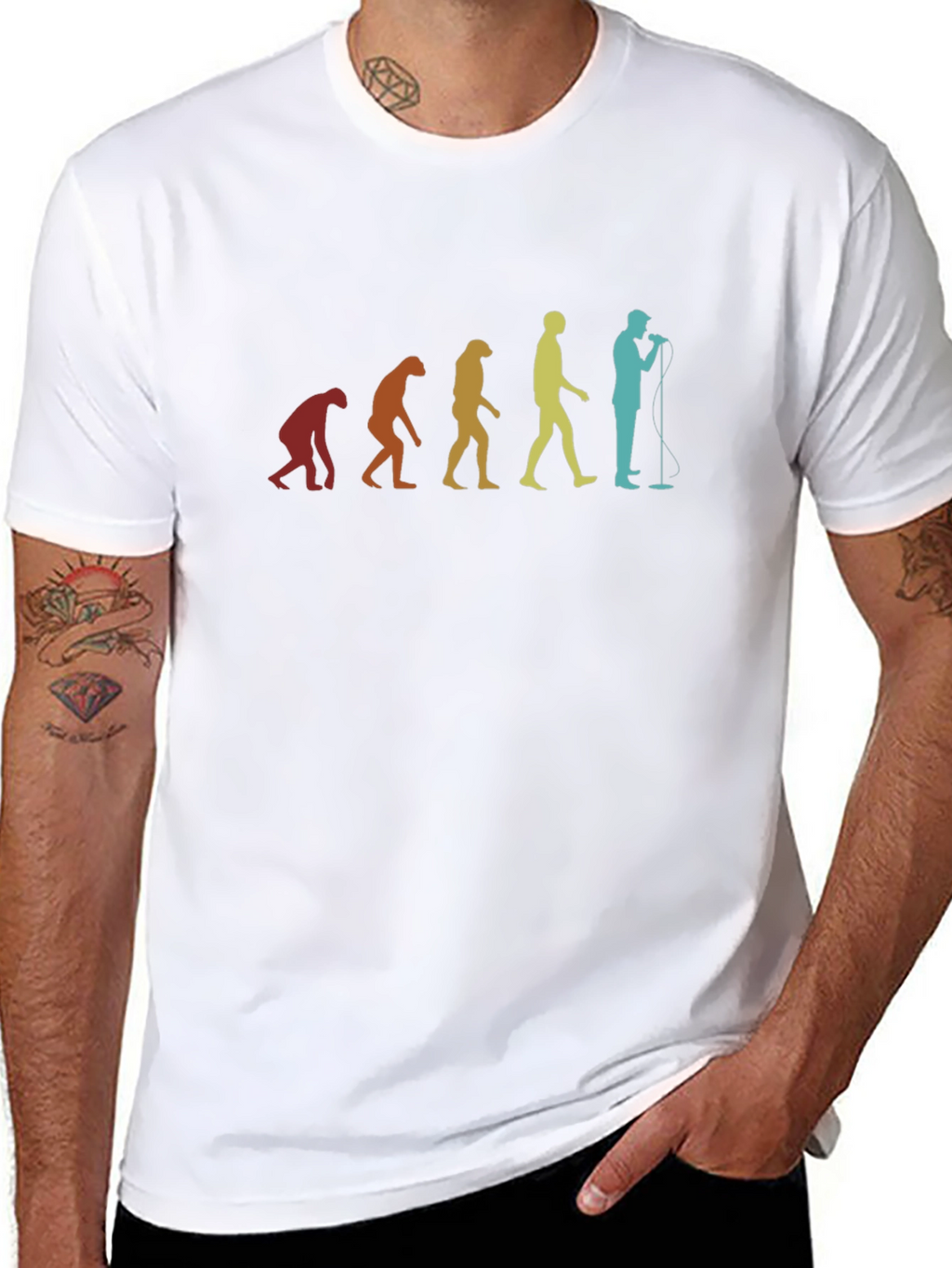 Evolution of Rock T-Shirt