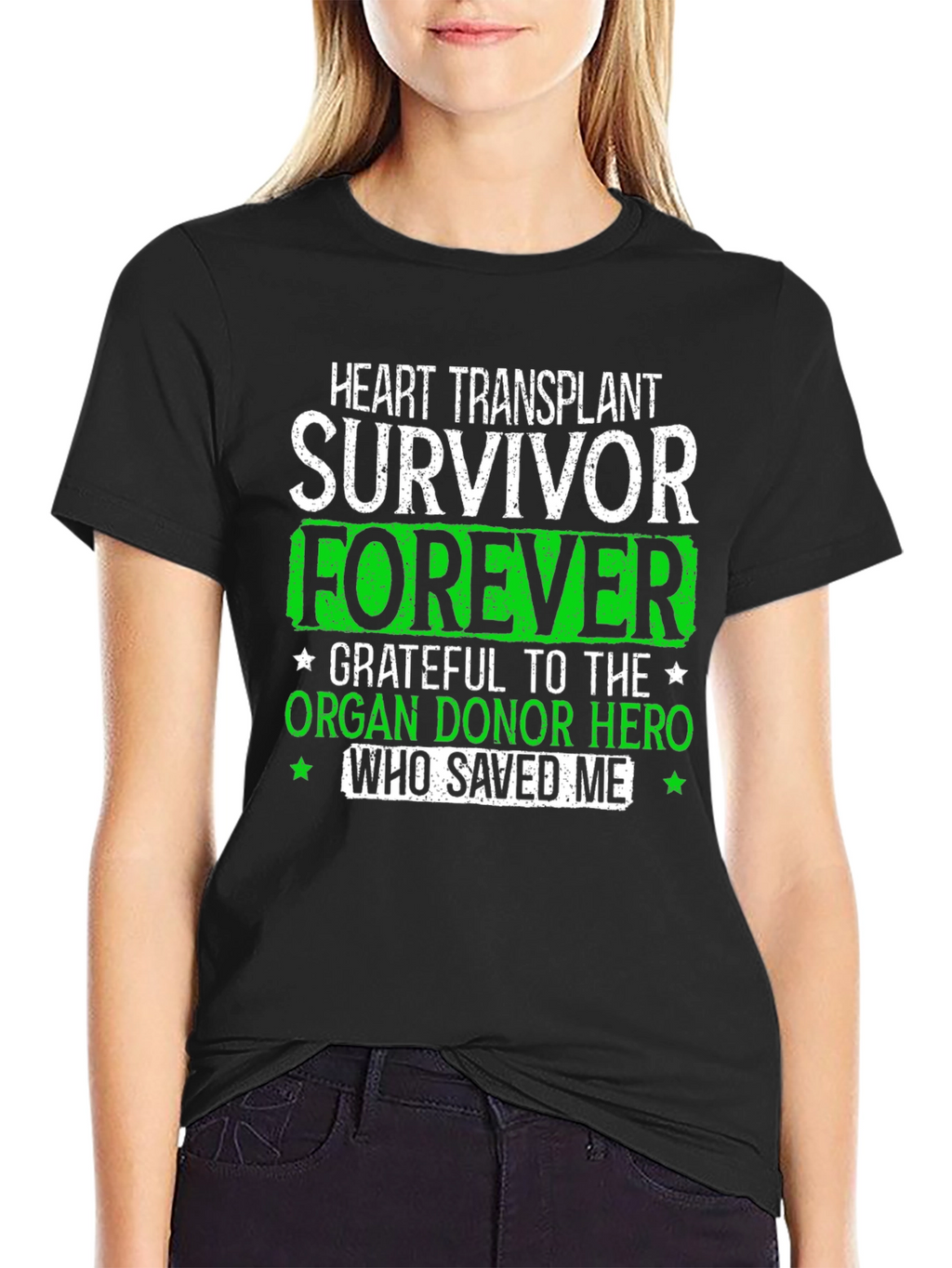 Heart Transplant Survivor Graphic Tee