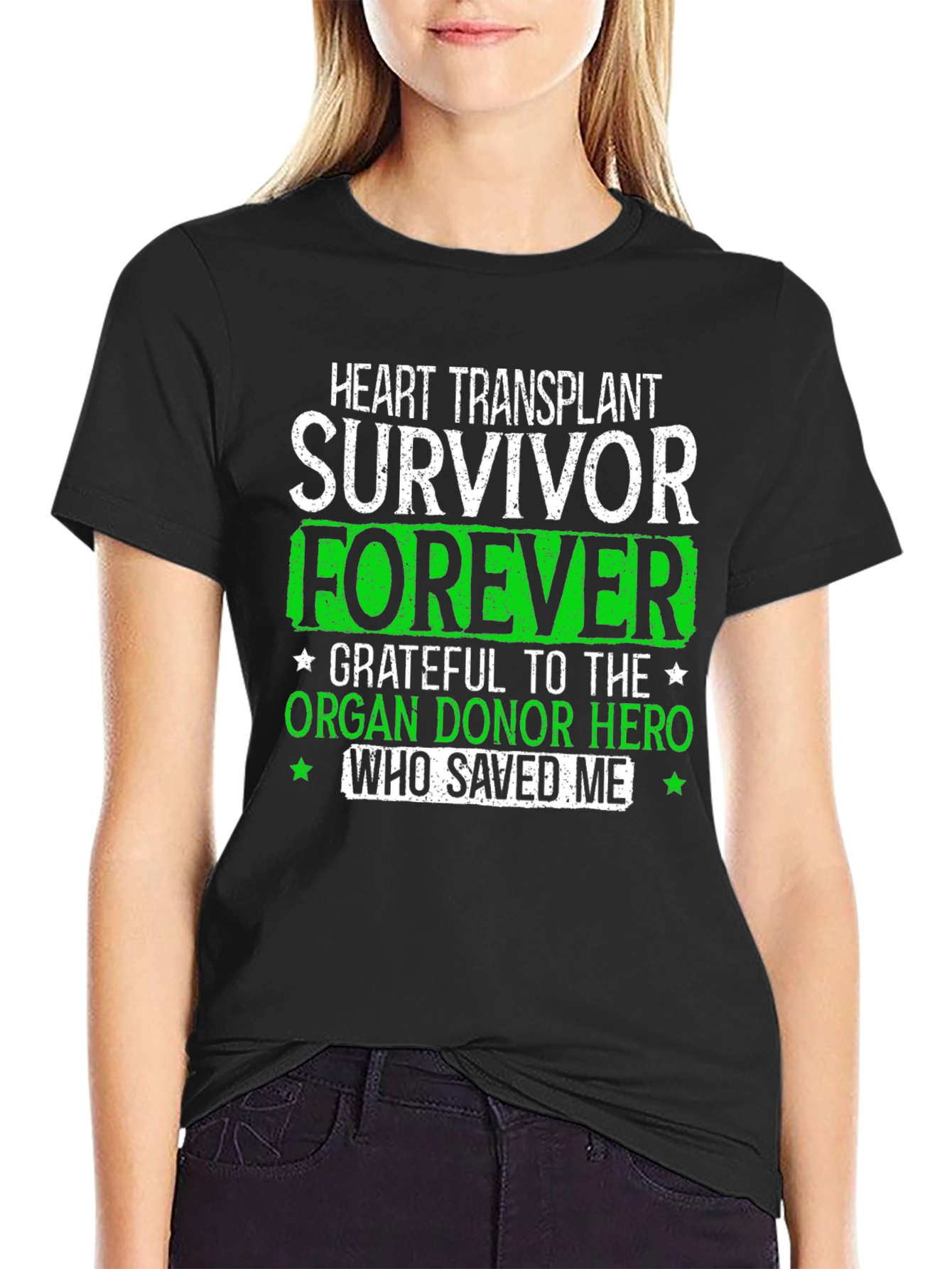 Heart Transplant Survivor Graphic Tee