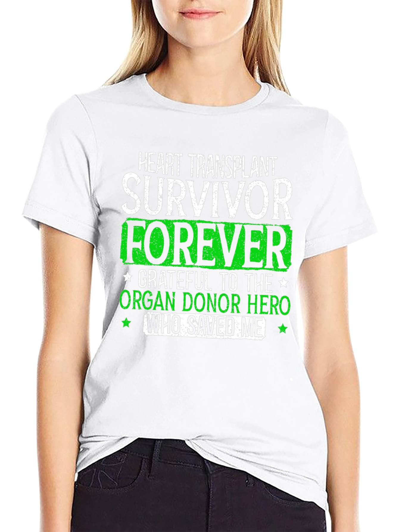 Heart Transplant Survivor Graphic Tee