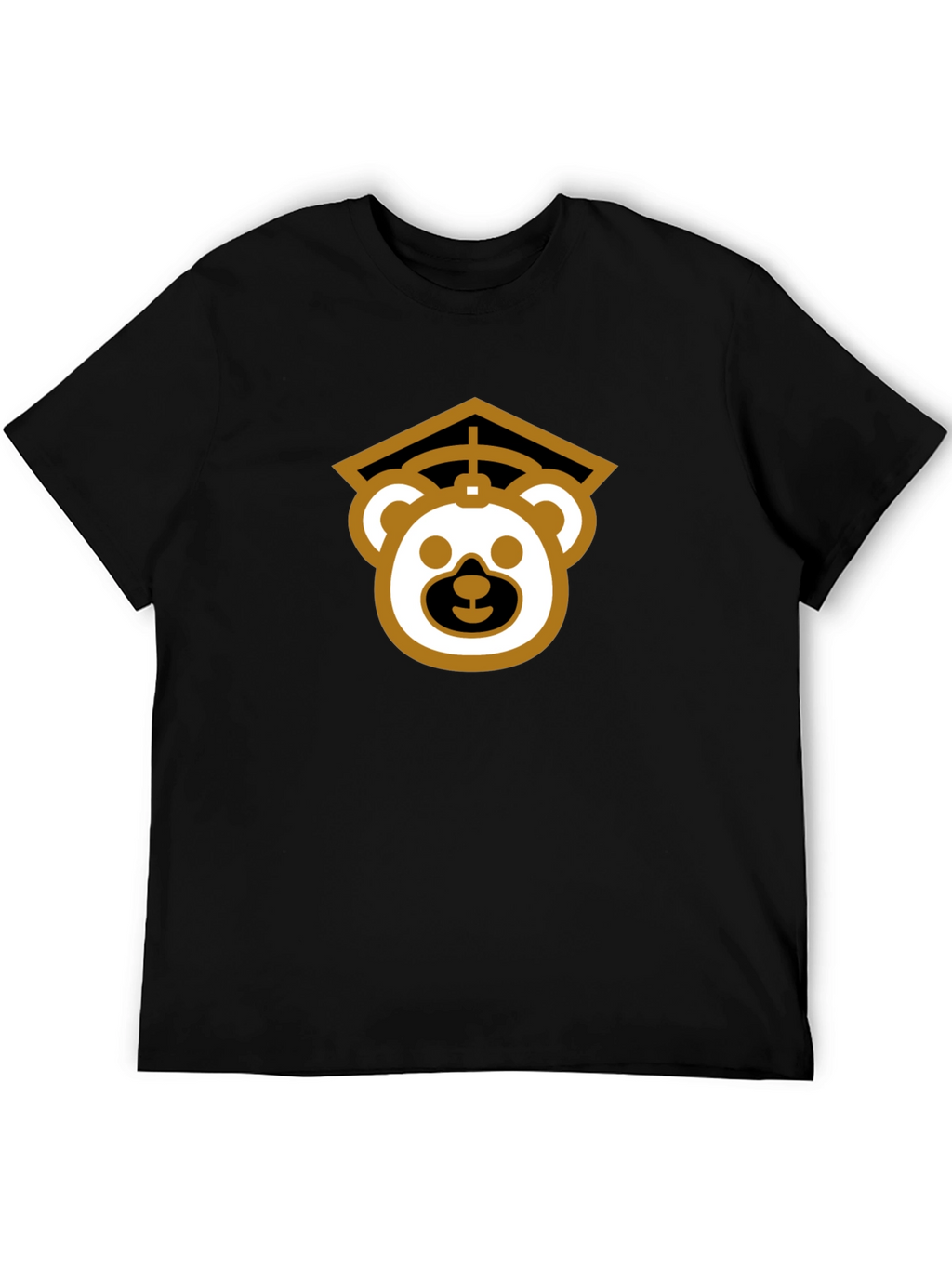 Graduation Bear Black T-Shirt