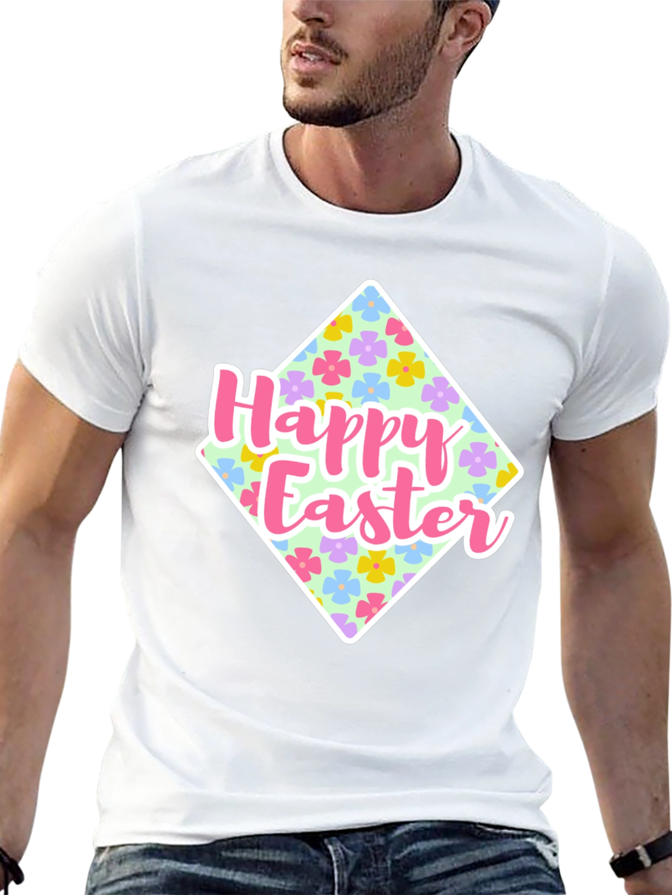 Happy Easter Floral T-Shirt
