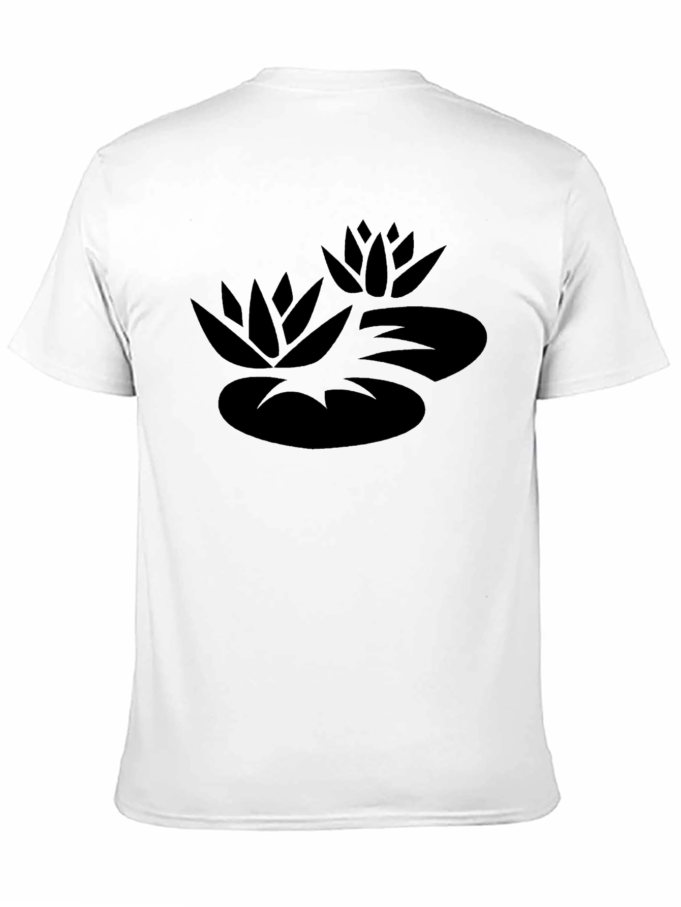 Lotus Graphic Tee - Black T-Shirt