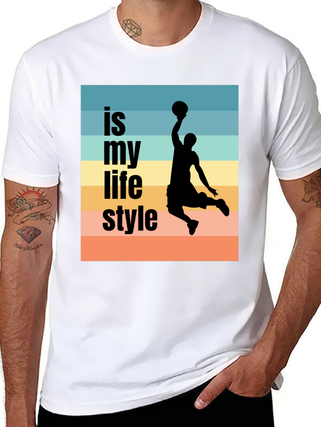 Basketball Lifestyle Tee