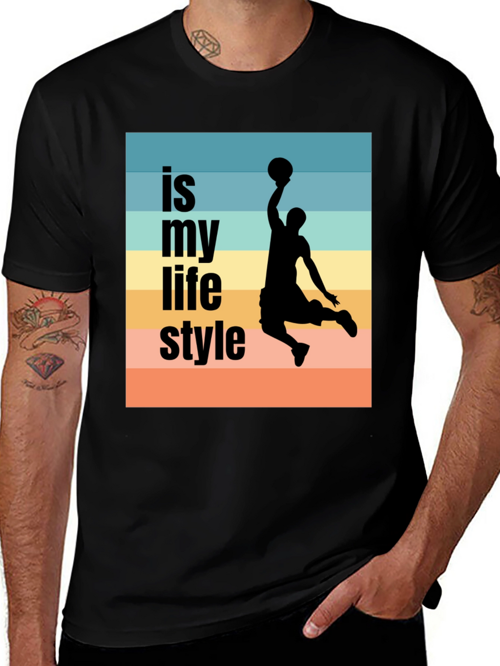 Basketball Lifestyle Tee