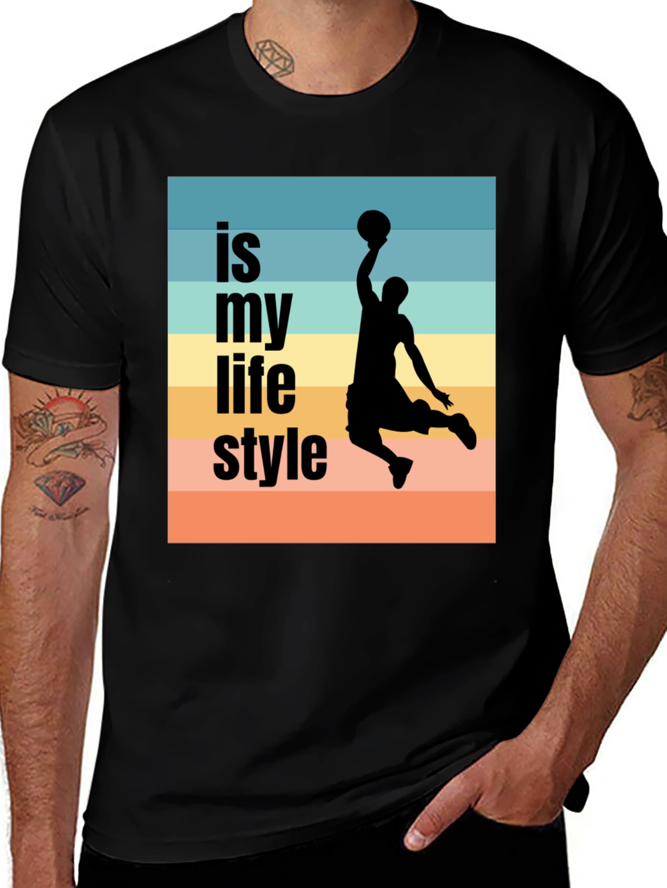 Basketball Lifestyle Tee