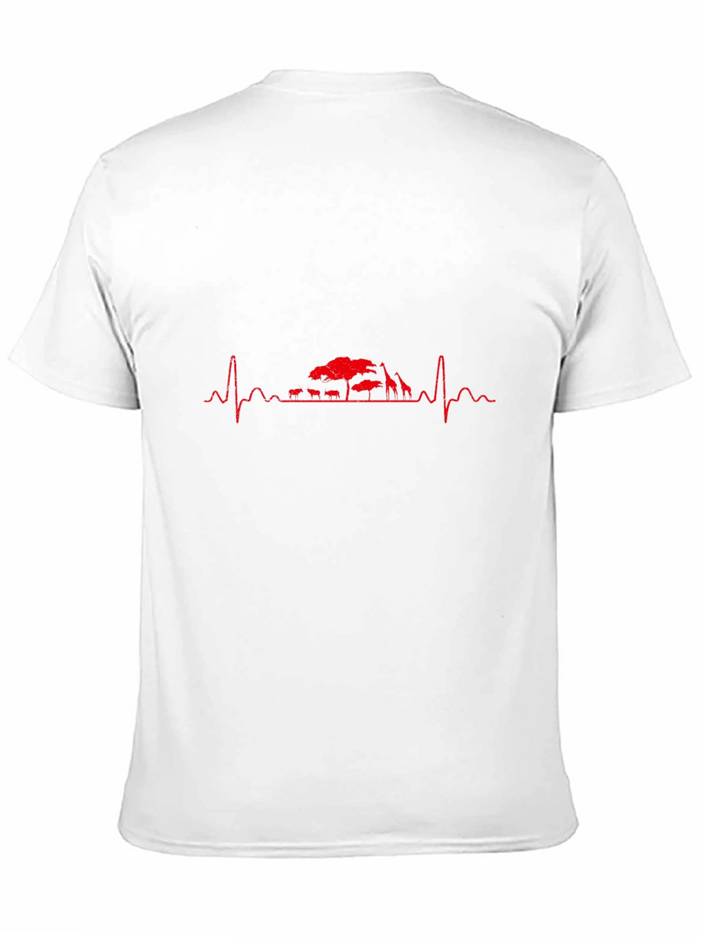 Savanna Heartbeat Graphic Tee - Black