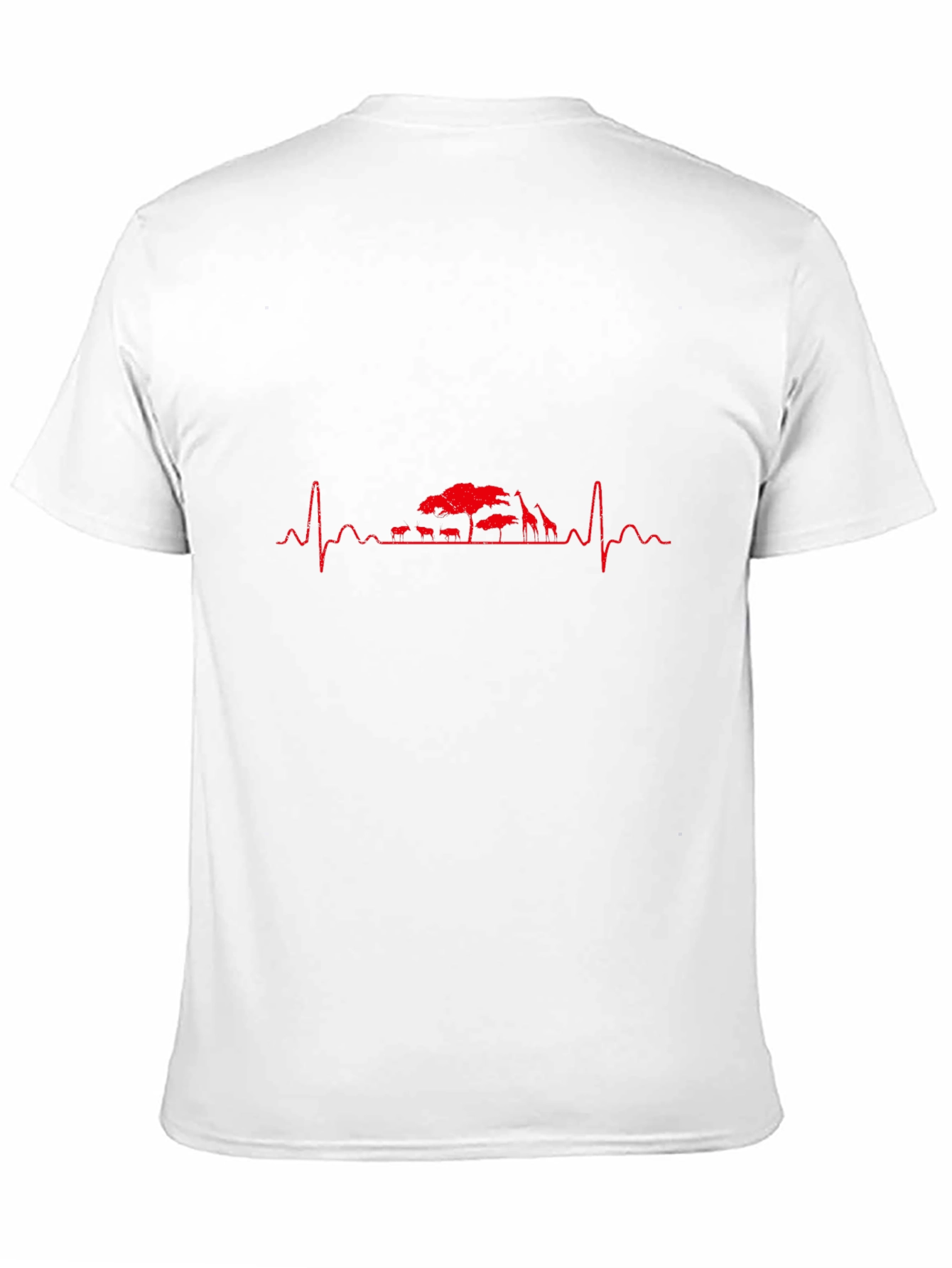 Savanna Heartbeat Graphic Tee - Black