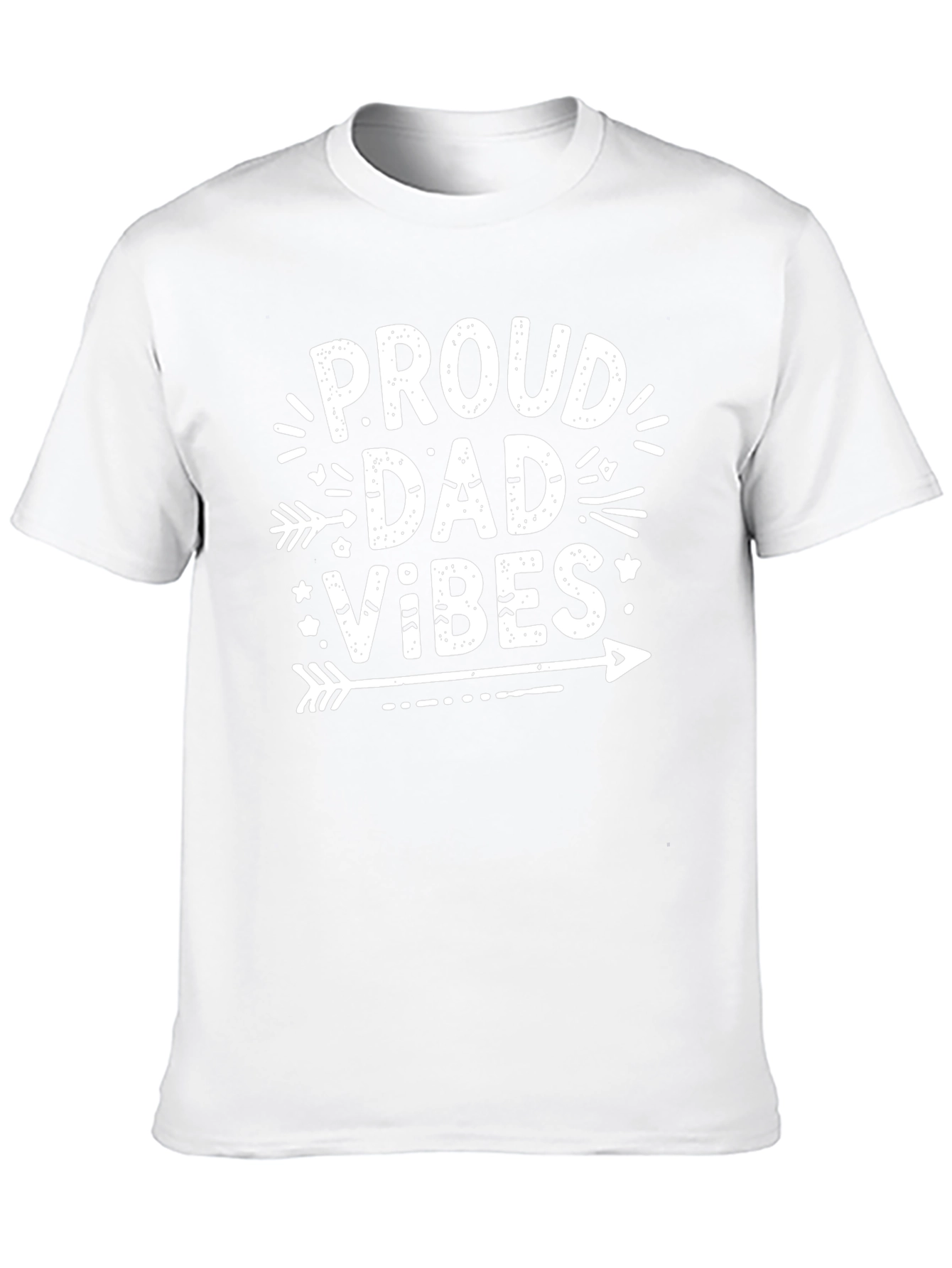 Proud Dad Vibes Graphic T-Shirt