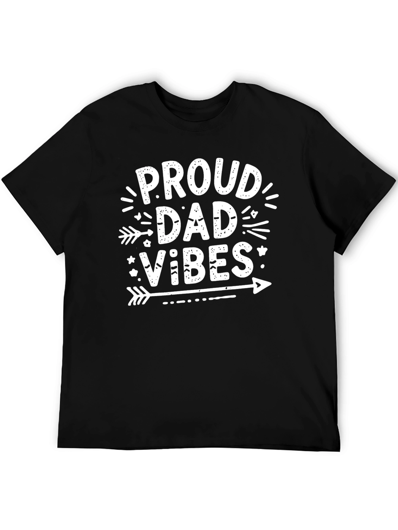 Proud Dad Vibes Graphic T-Shirt