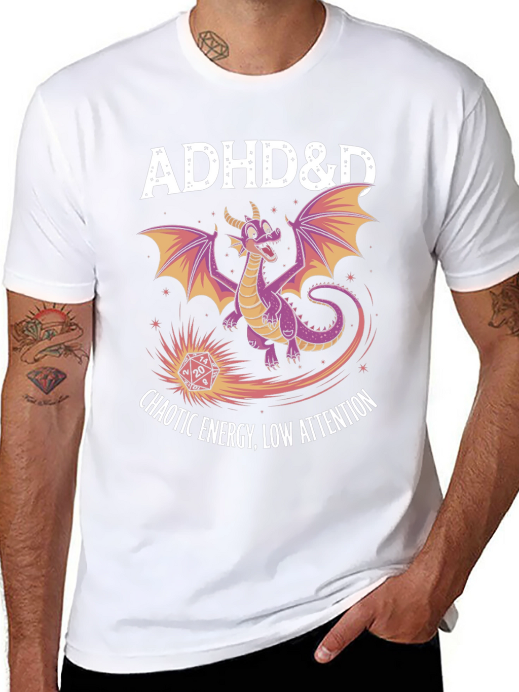 ADHD&D Chaotic Energy T-Shirt