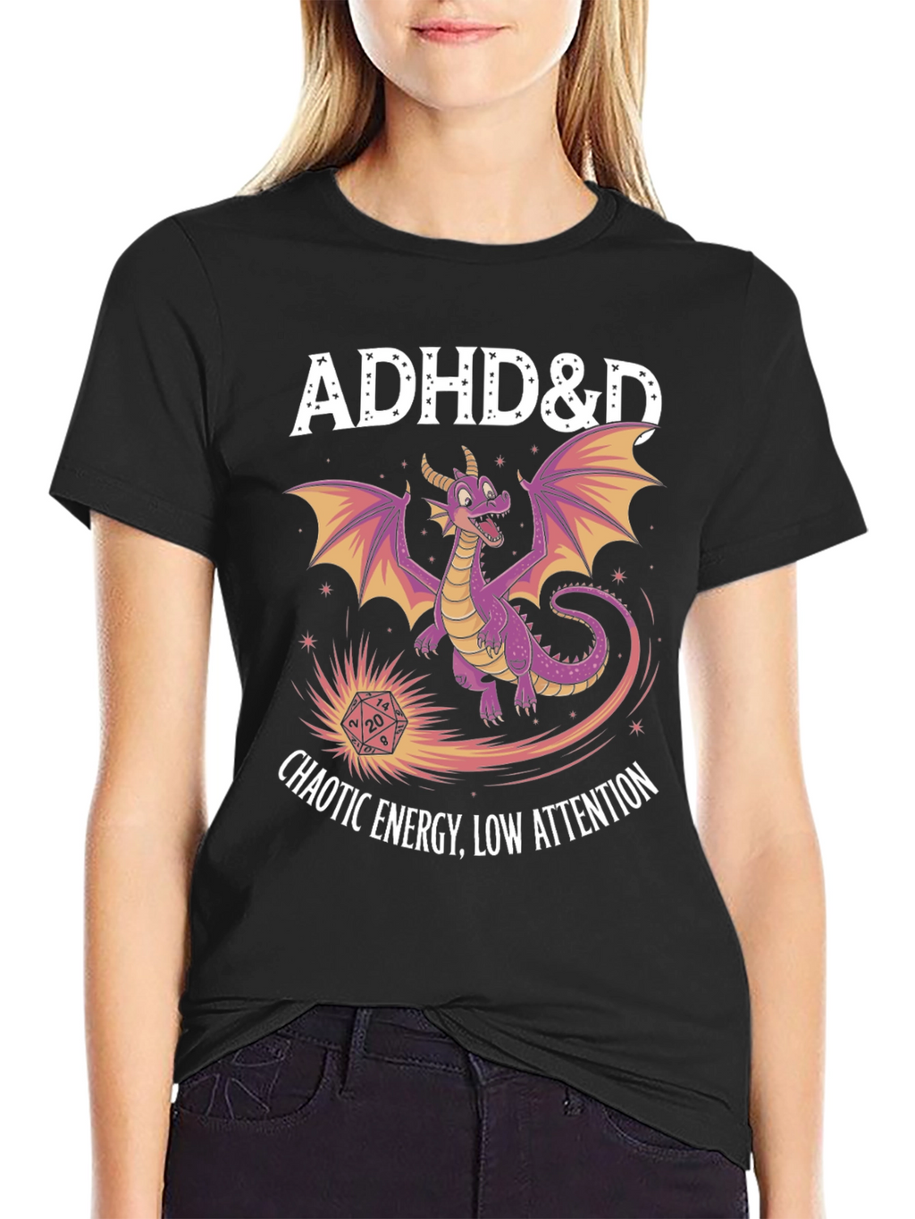ADHD&D Chaotic Energy T-Shirt