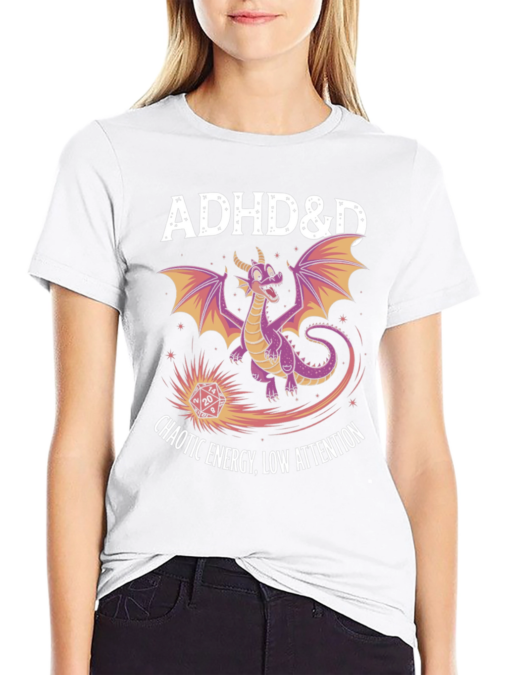 ADHD&D Chaotic Energy T-Shirt
