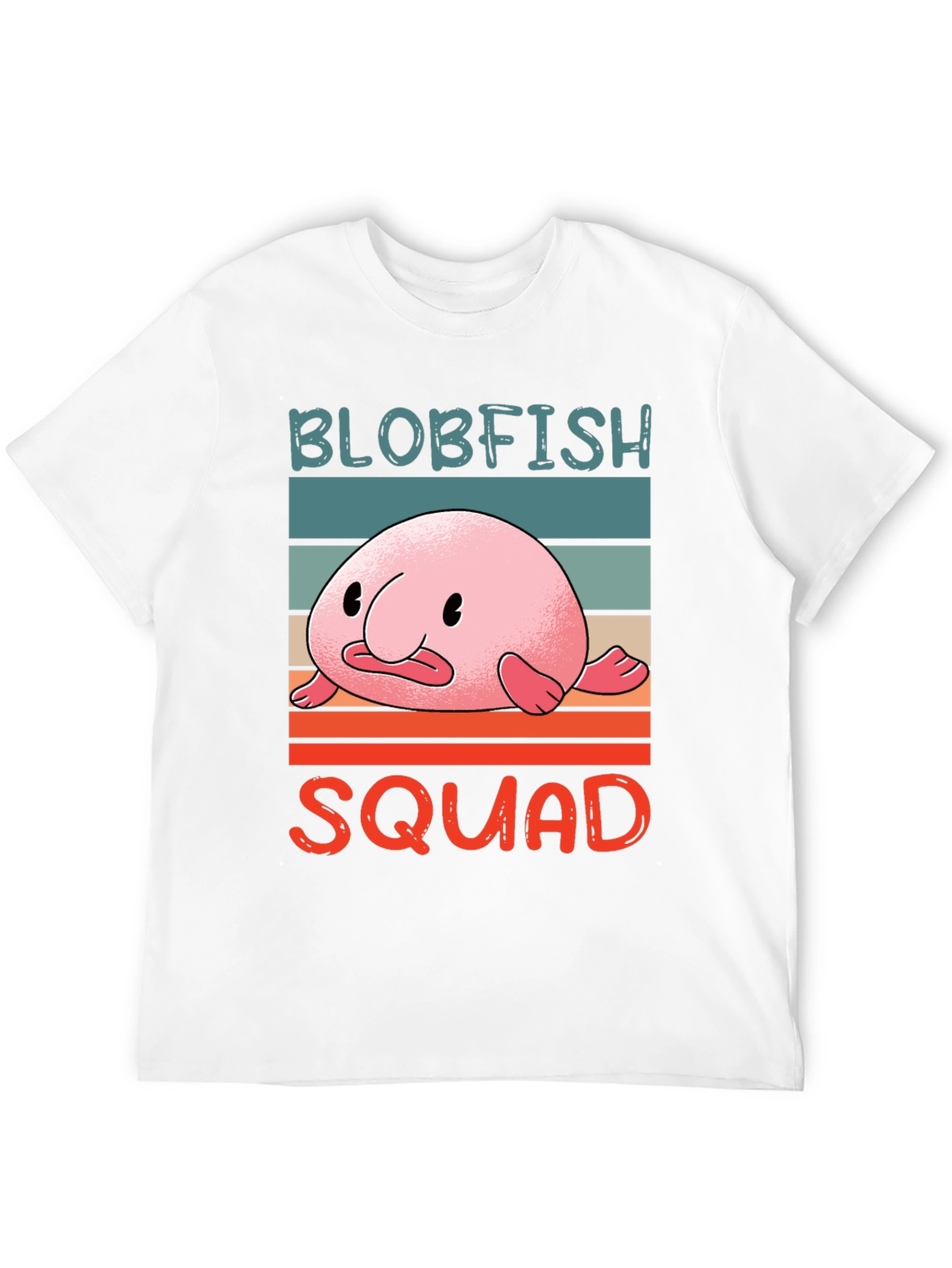 Blobfish Squad Graphic Tee - Unique & Fun!