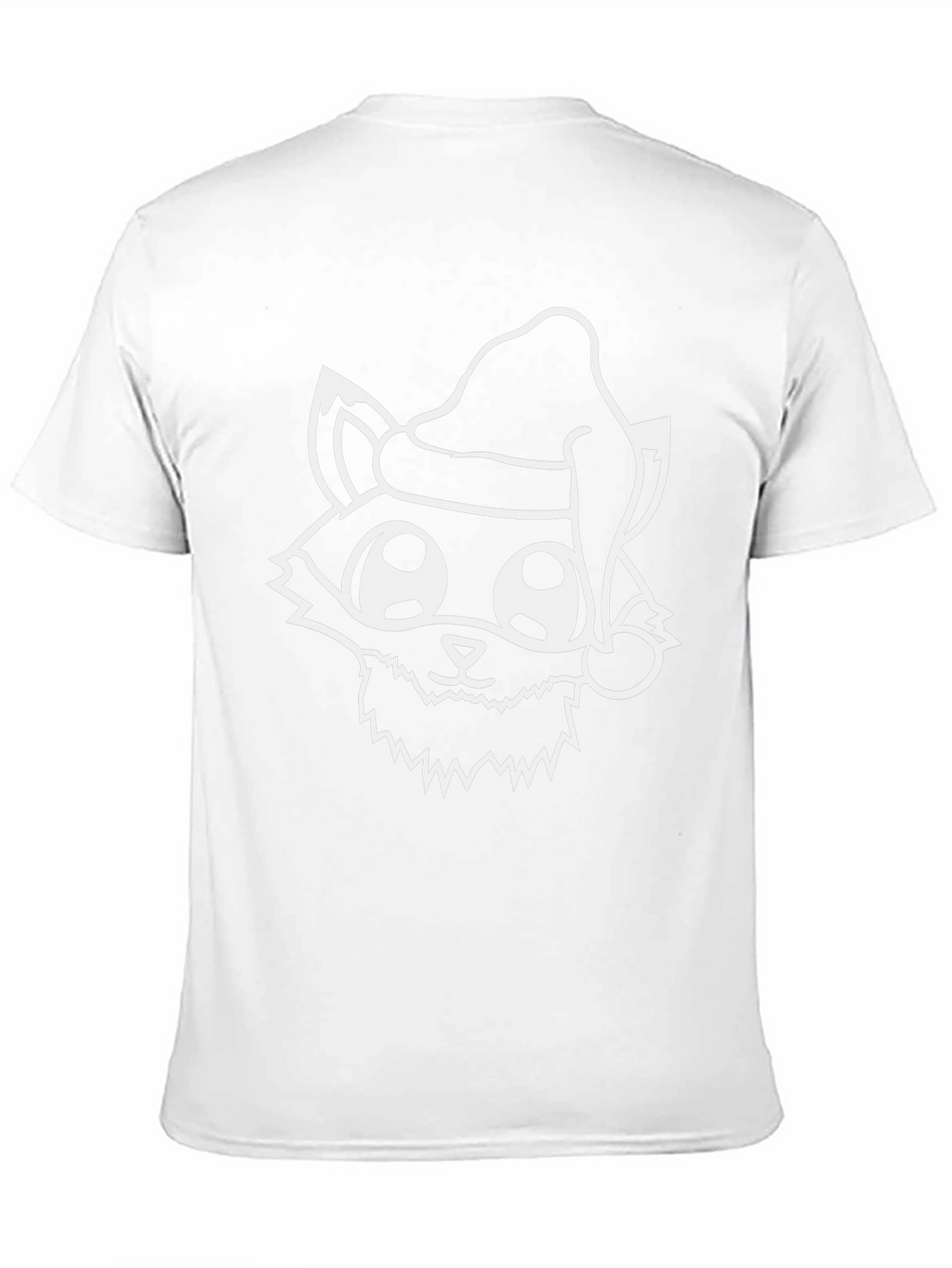 Festive Fox Tee: Holiday Graphic Print T-Shirt