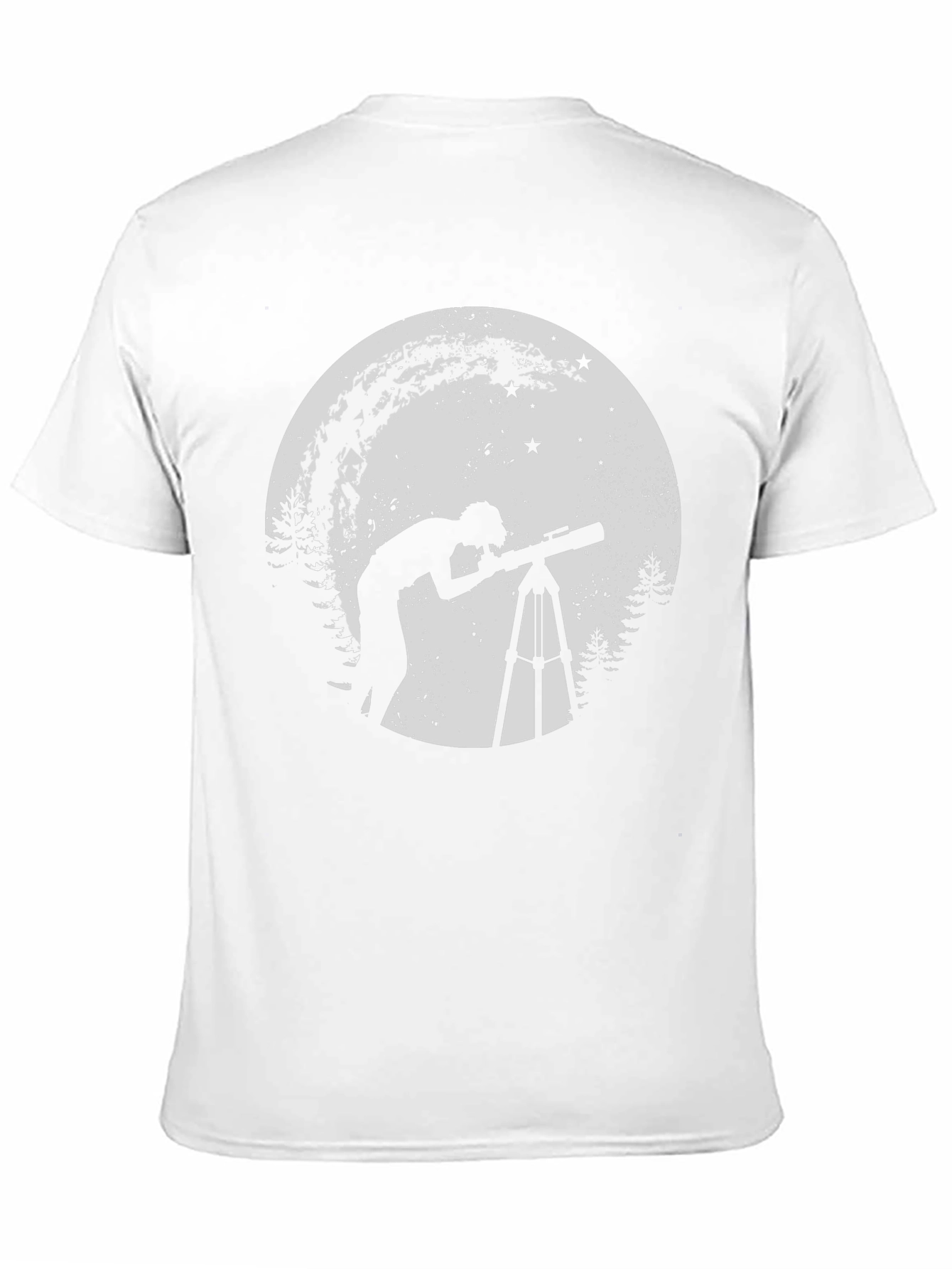 Astronomer Moon T-Shirt - Space Lover Tee