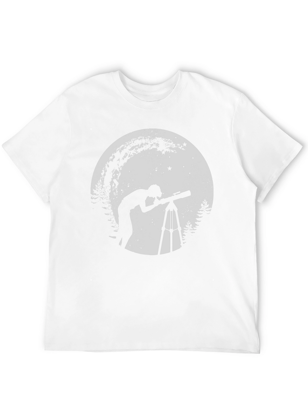 Astronomer Moon T-Shirt - Space Lover Tee