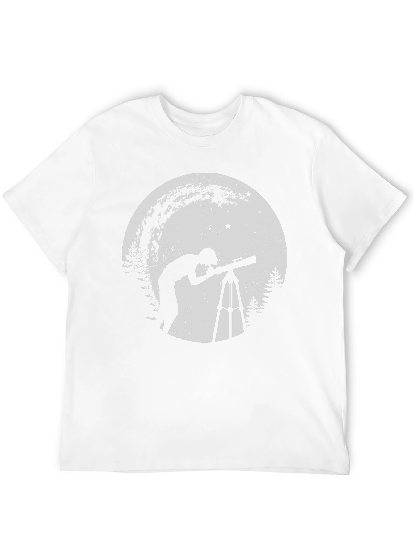 Astronomer Moon T-Shirt - Space Lover Tee