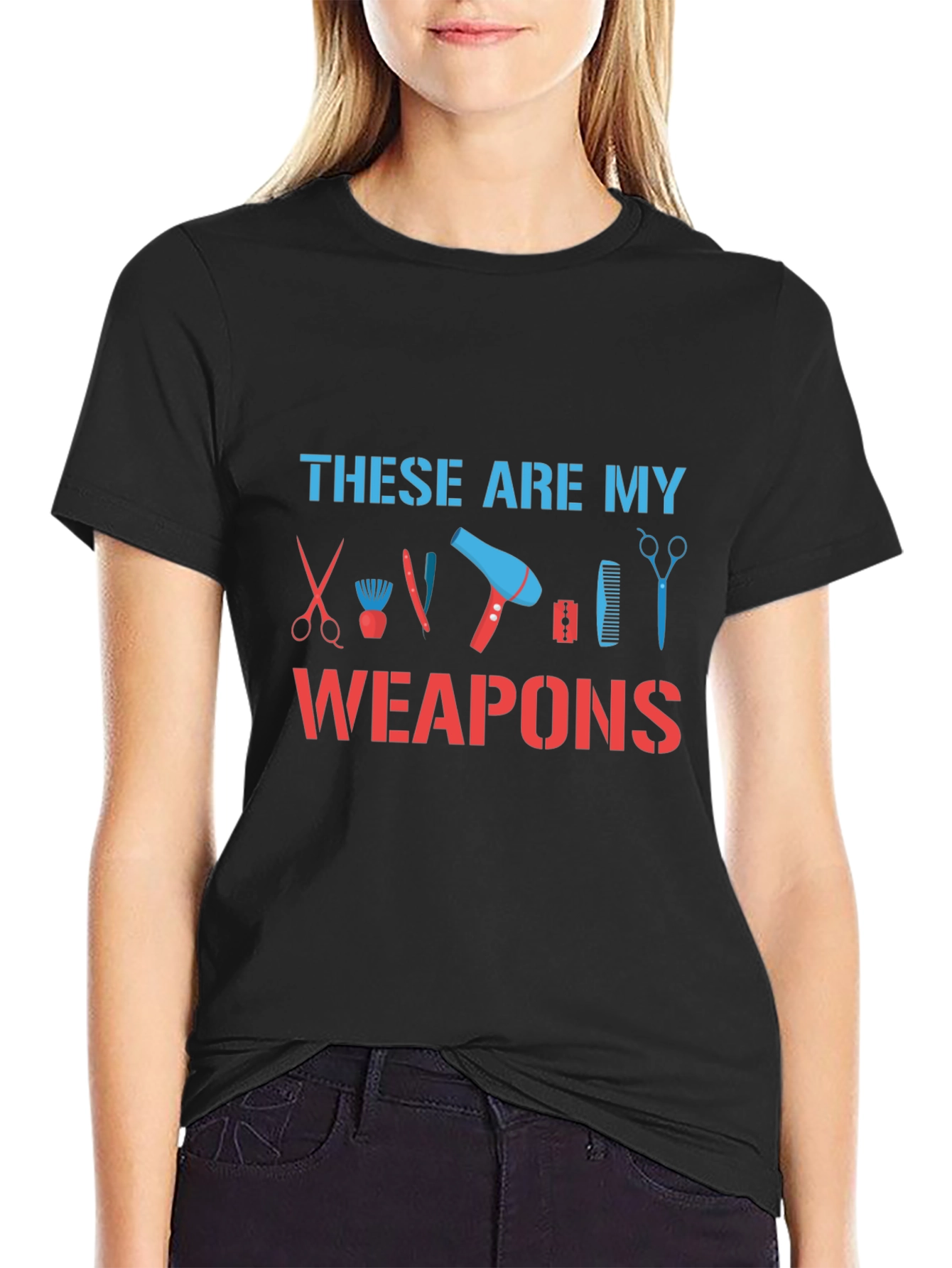 Barbers Arsenal T-Shirt: Hair Stylists Essential Gear Tee