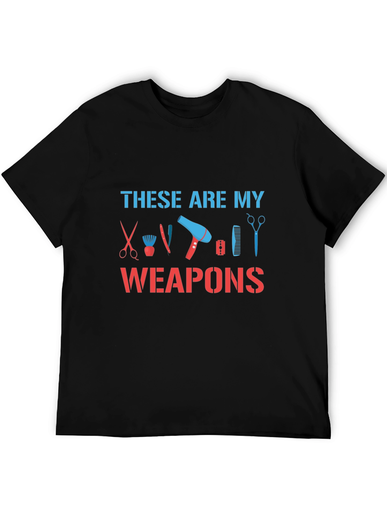 Barbers Arsenal T-Shirt: Hair Stylists Essential Gear Tee