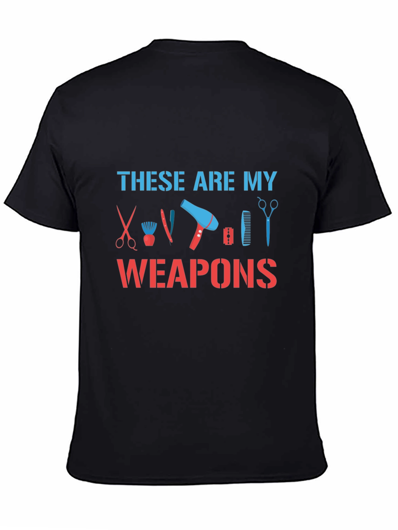 Barbers Arsenal T-Shirt: Hair Stylists Essential Gear Tee