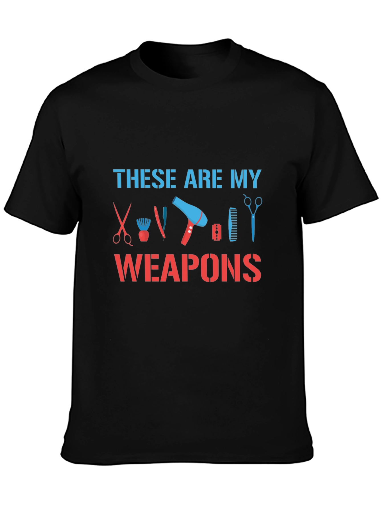 Barbers Arsenal T-Shirt: Hair Stylists Essential Gear Tee