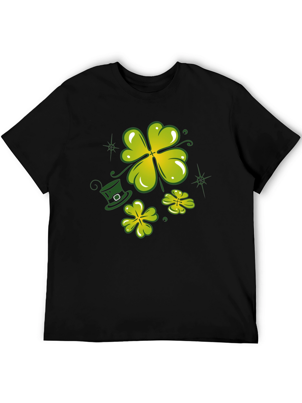 Lucky Clover Graphic Tee - St. Patricks Day Shirt