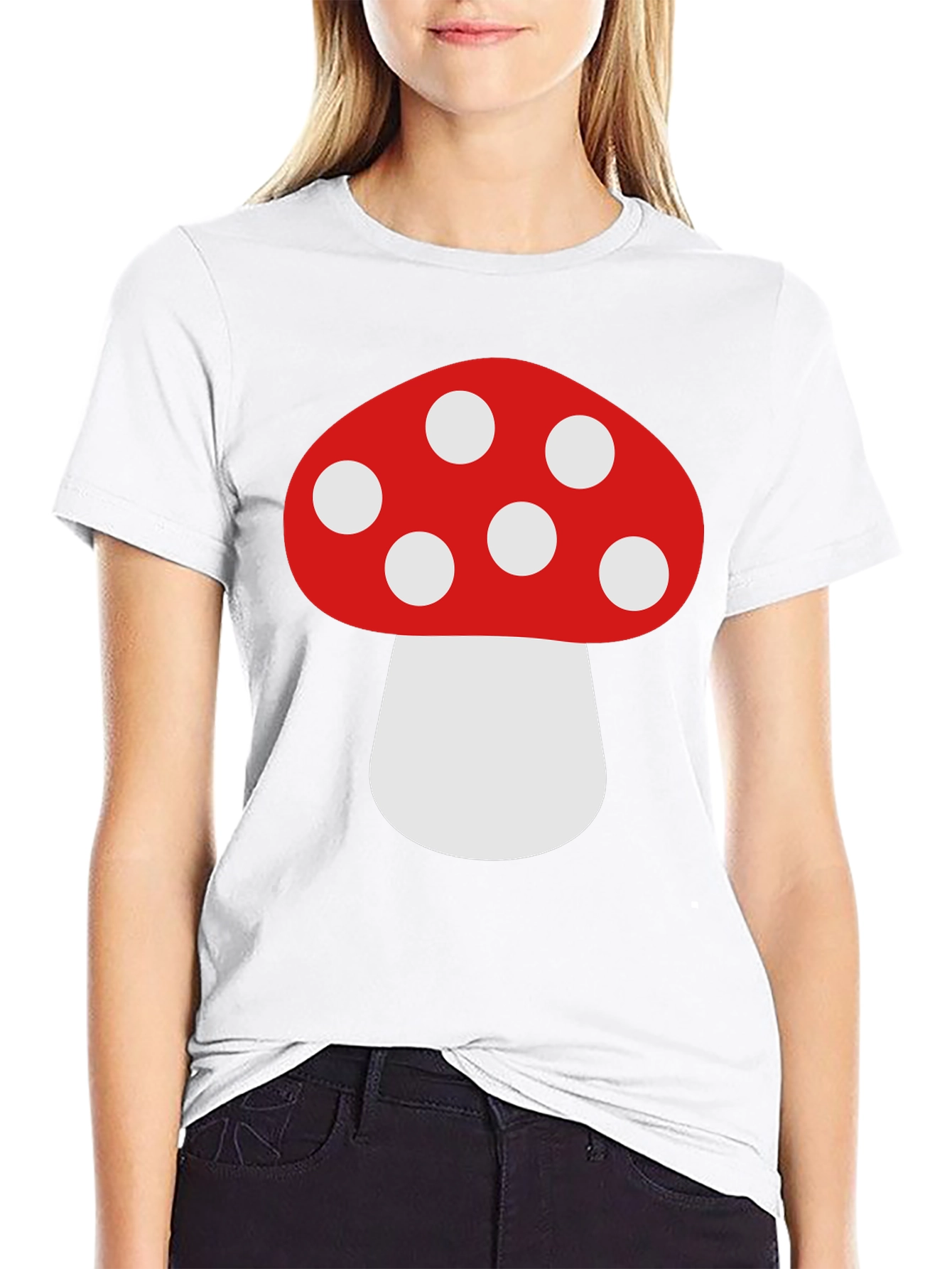 Mushroom Graphic Tee - Funky Casual Style