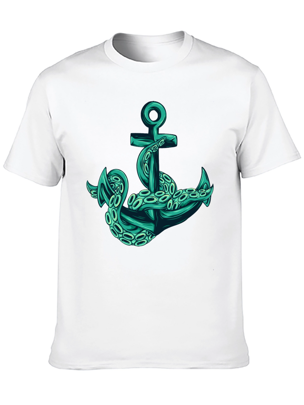 Octopus Anchor Graphic T-Shirt