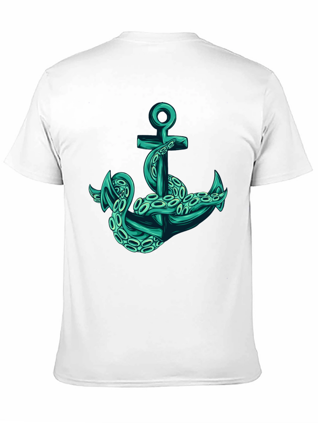 Octopus Anchor Graphic T-Shirt