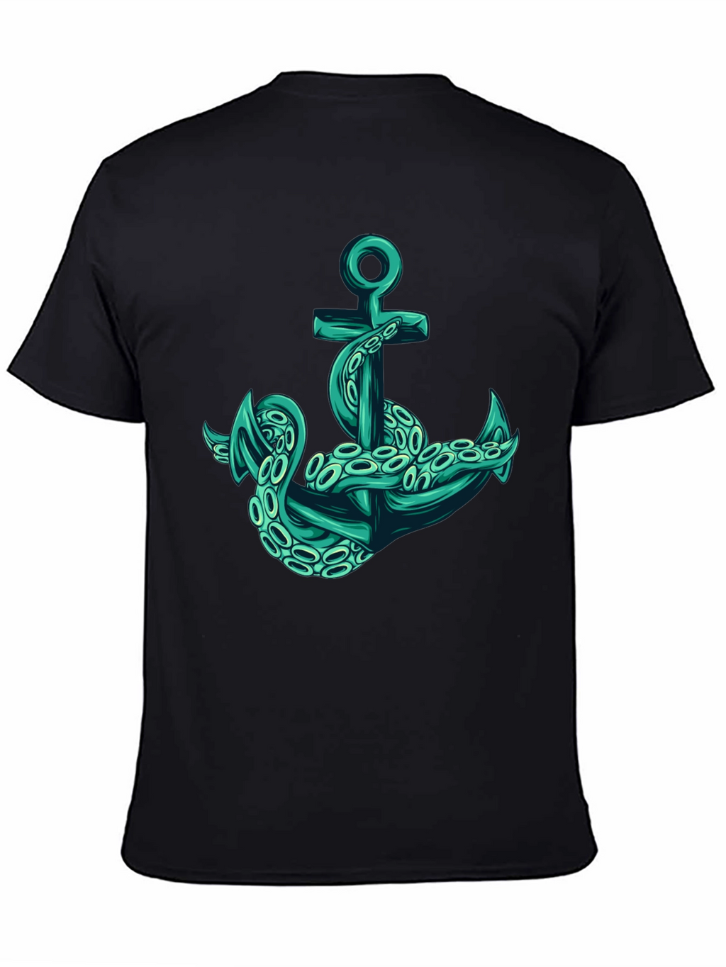 Octopus Anchor Graphic T-Shirt