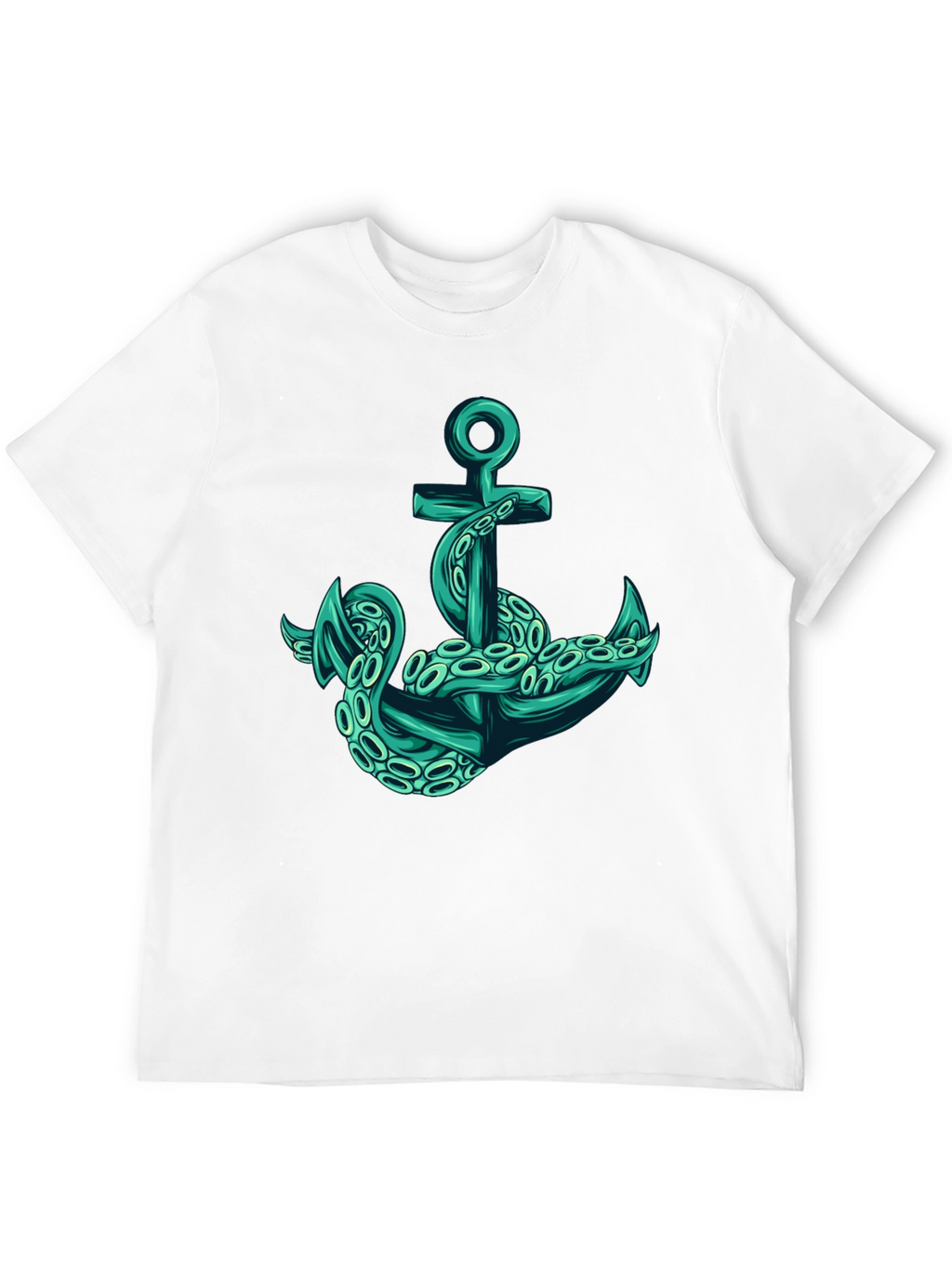 Octopus Anchor Graphic T-Shirt