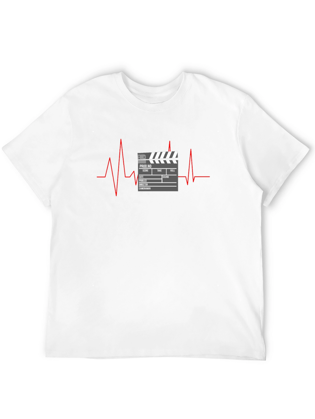 Film Heartbeat T-Shirt - Movie Lover Tee