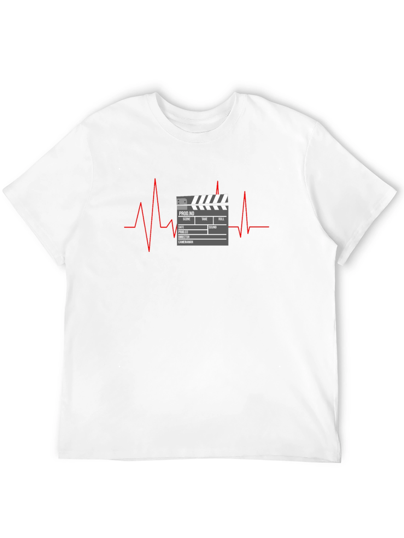 Film Heartbeat T-Shirt - Movie Lover Tee