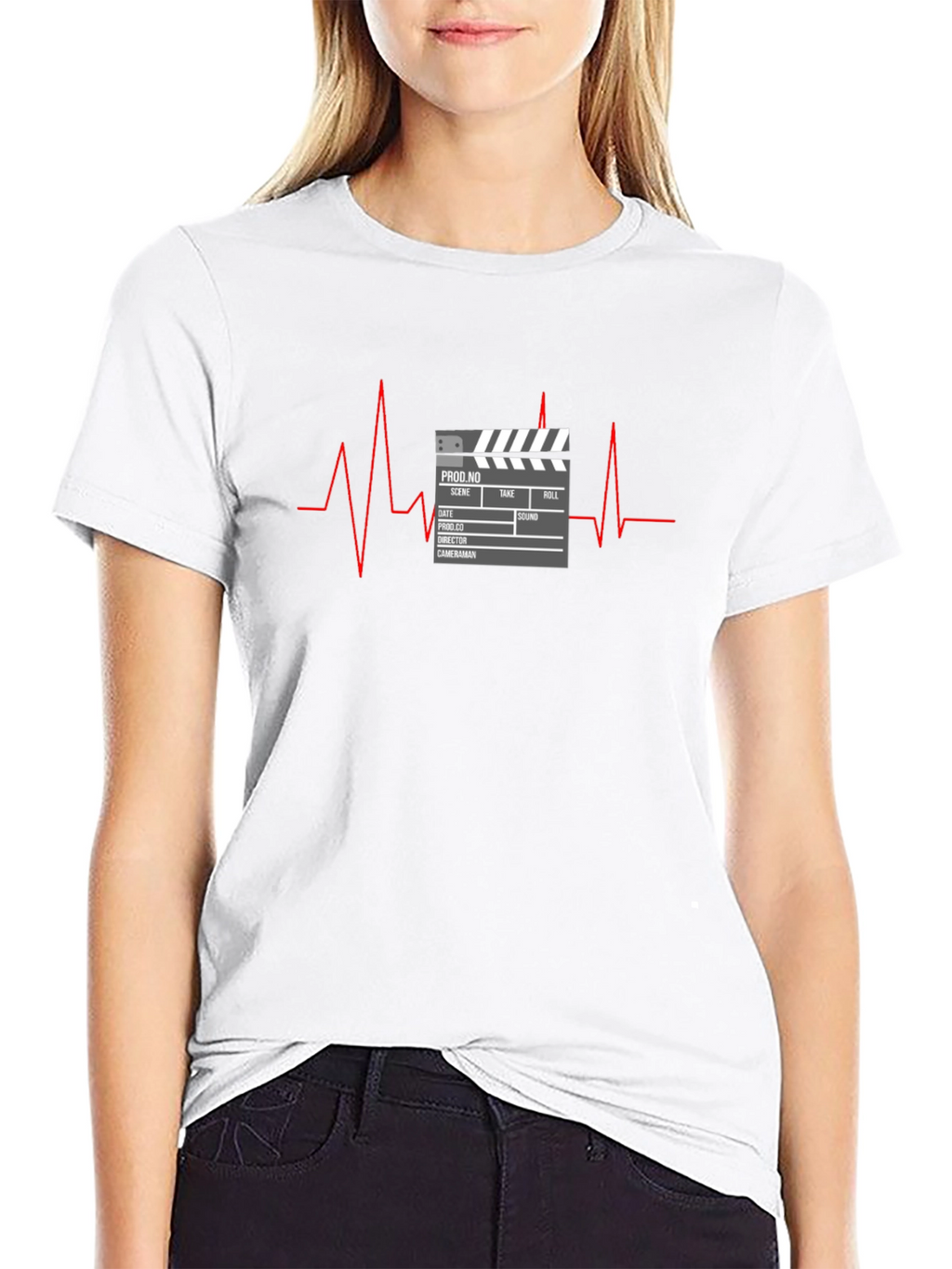 Film Heartbeat T-Shirt - Movie Lover Tee