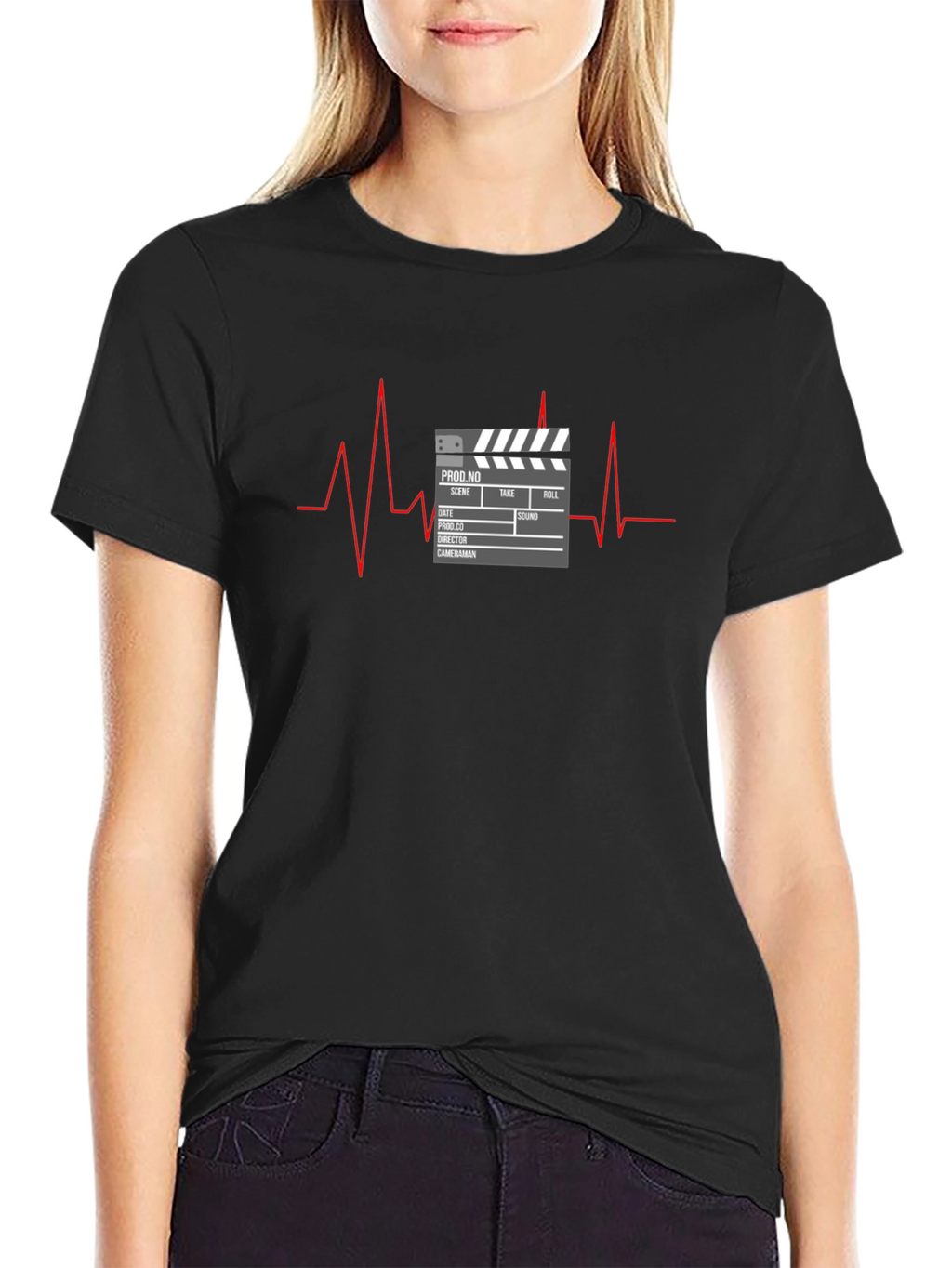Film Heartbeat T-Shirt - Movie Lover Tee