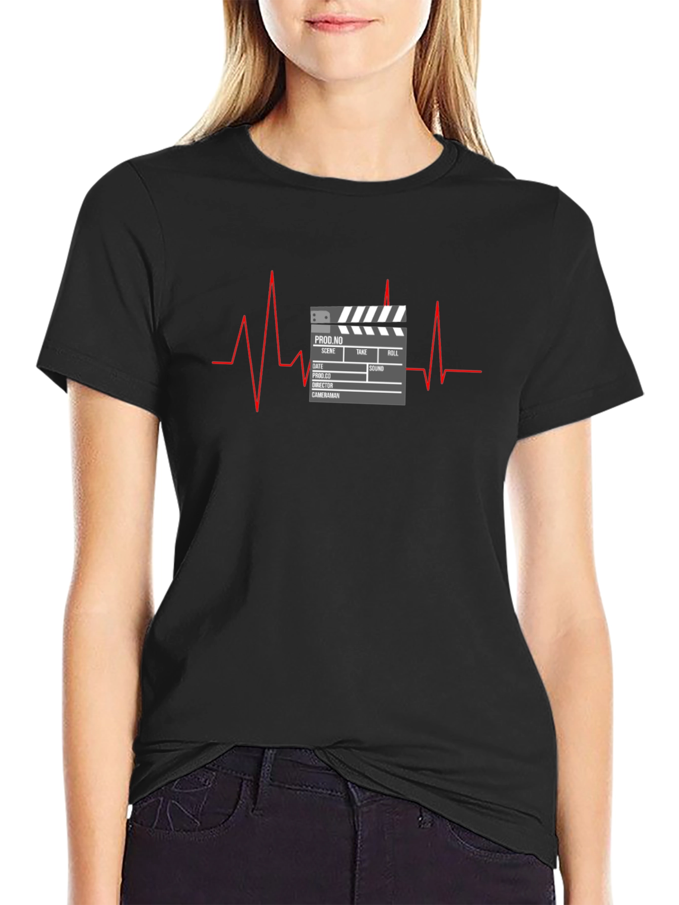 Film Heartbeat T-Shirt - Movie Lover Tee