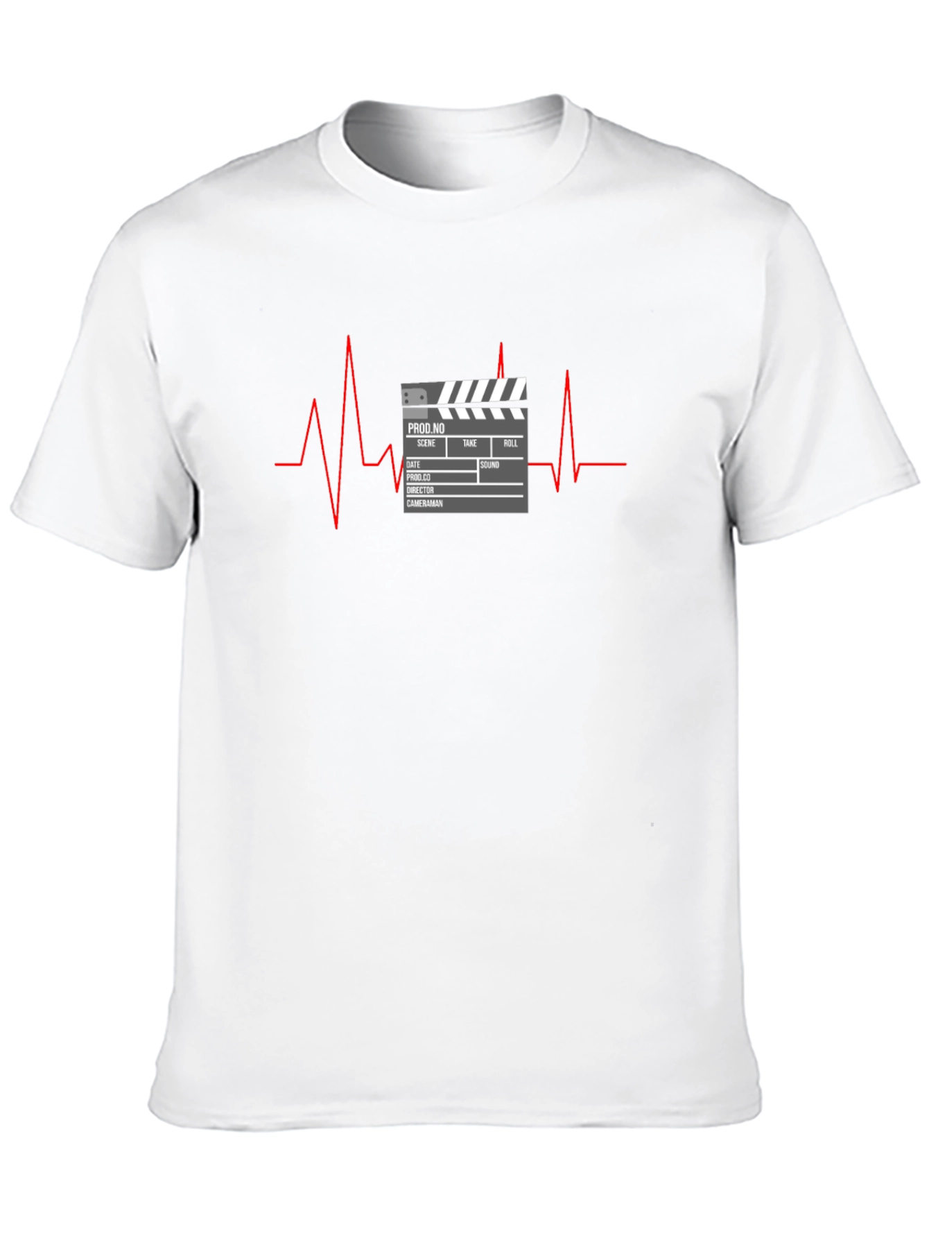 Film Heartbeat T-Shirt - Movie Lover Tee